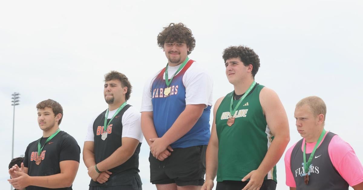 Northwestern’s Crew Estep wins state title in shot put
