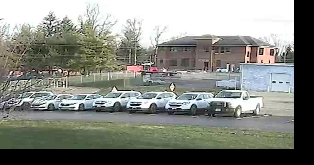 Springfield explosion, fire captured on video by nearby security camera ...