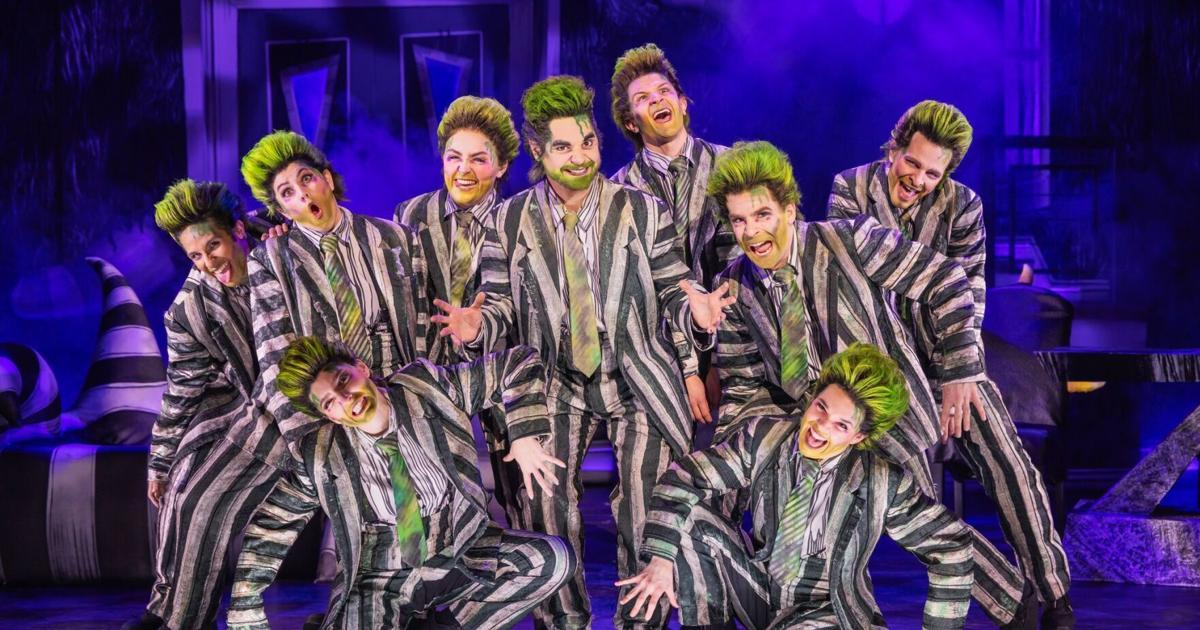 Popular Broadway musical ‘Beetlejuice’ on stage at Schuster this week