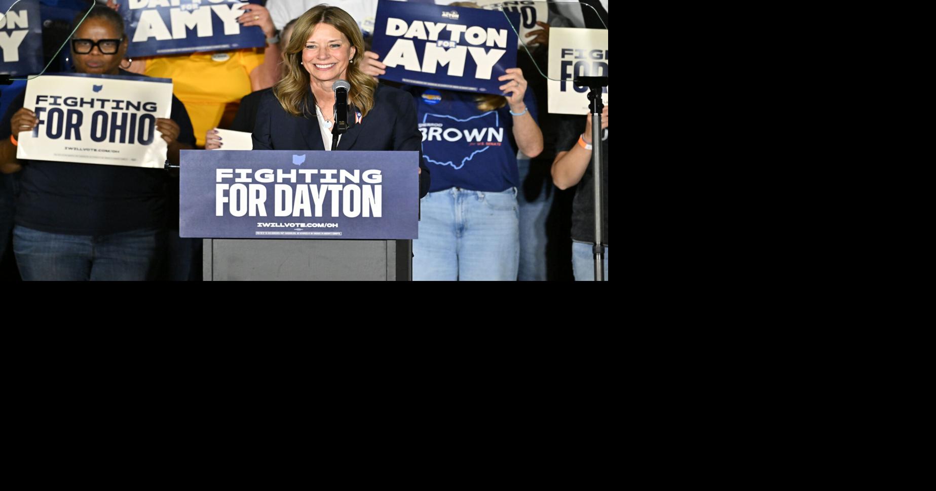 Full Amy Acton speech at Dayton rally with Brown, John Legend