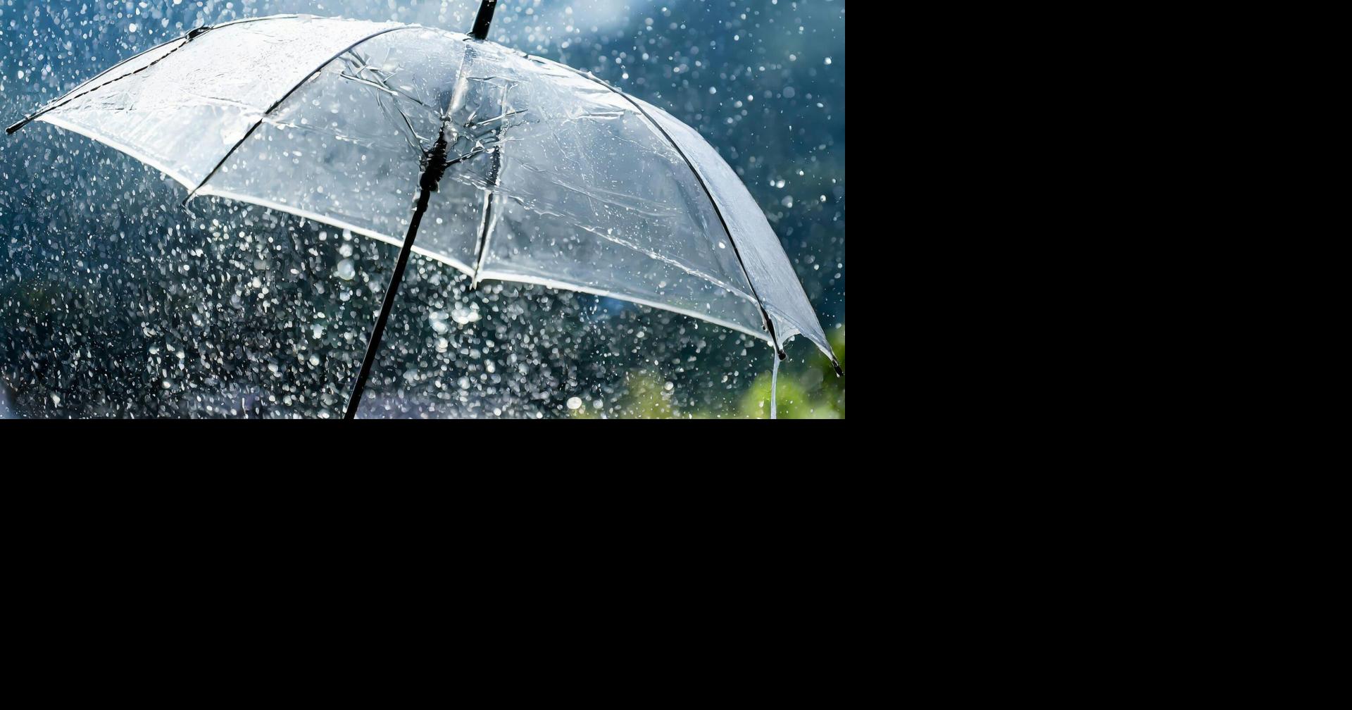 Scattered rain showers and storms expected this week along with warm ...