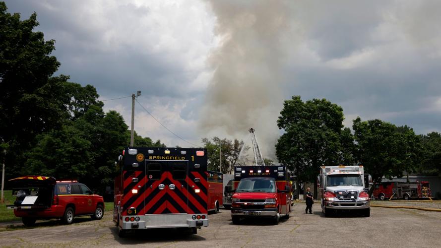 Springfield fire: Crews battle large, suspicious blaze at vacant ...