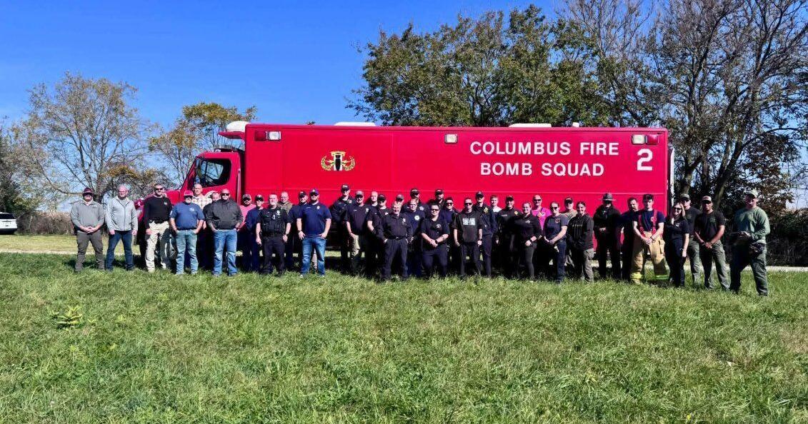 Mechanicsburg Fire Department hosts regional bomb squad training to prepare for threats