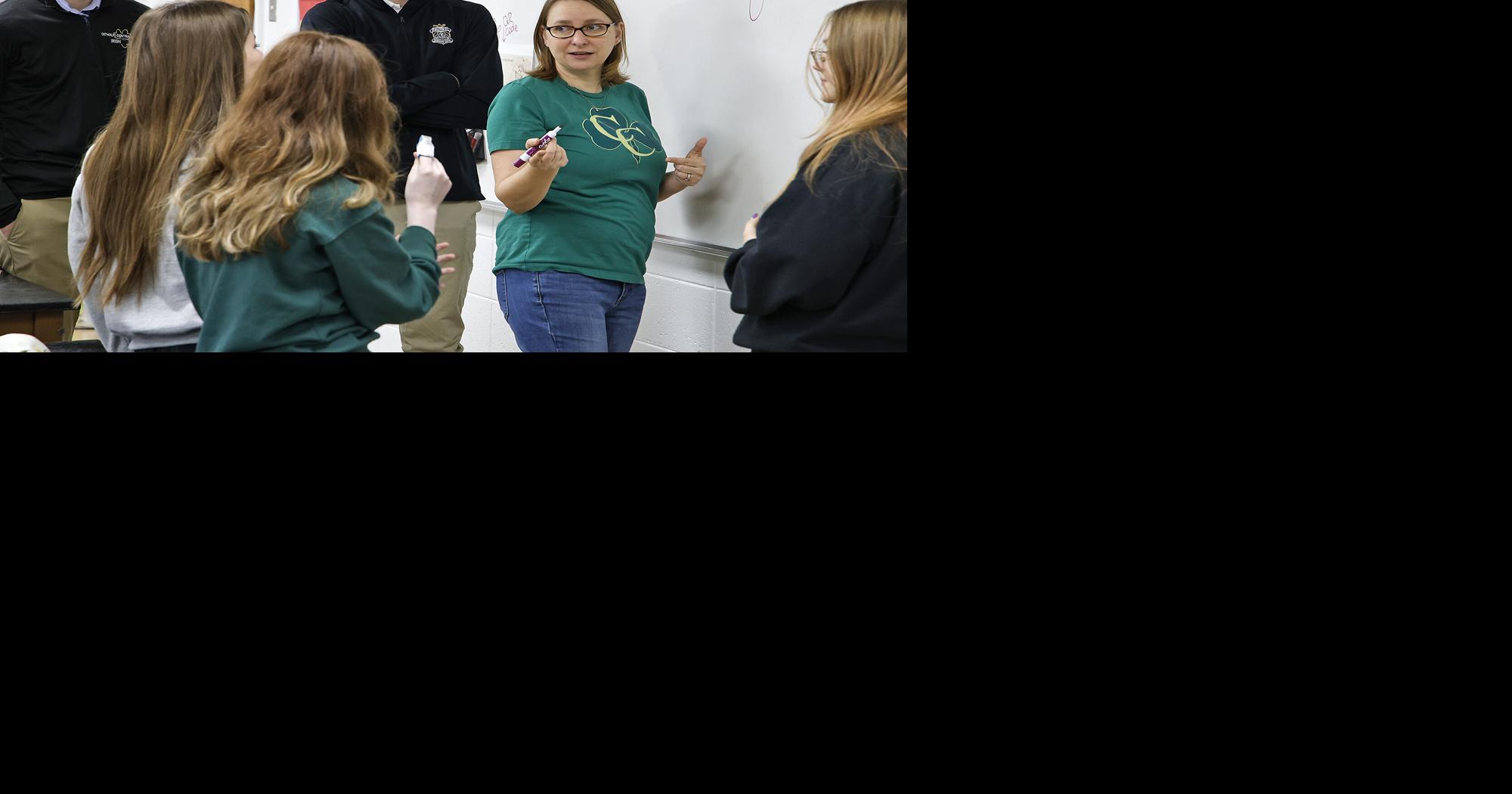 Excellence in Teaching: Catholic Central educator feels teaching is her ...