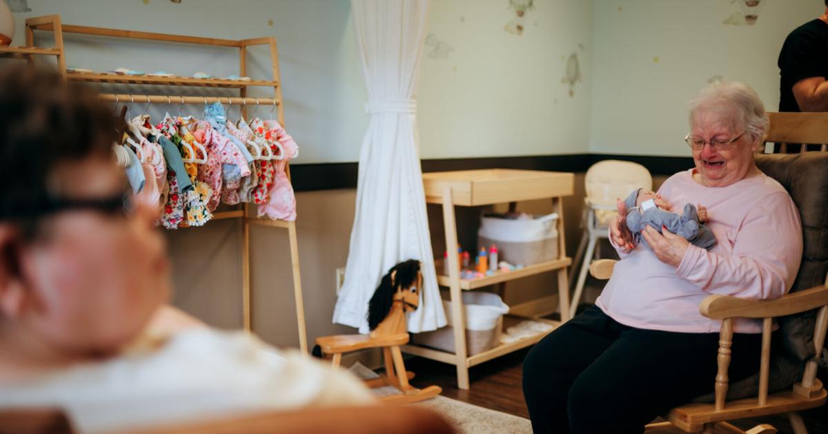Clark County nonprofit opens baby doll nursery for memory care residents