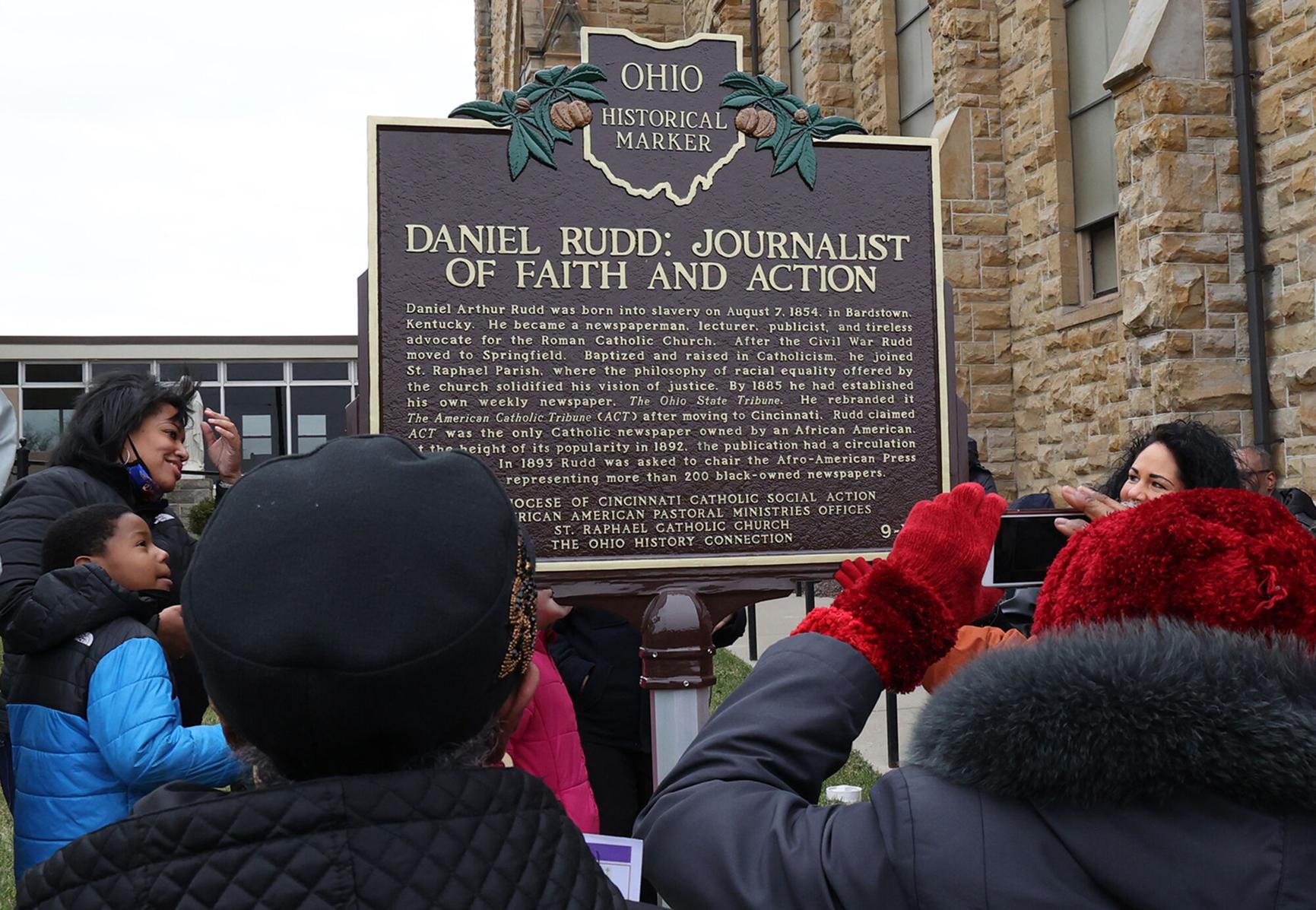 Ohio Historical Marker dedicated to former slave turned Catholic ...