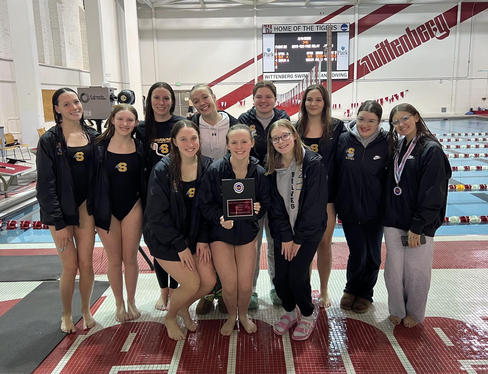 Swimming: From five swimmers to champions, Shawnee girls make history ...
