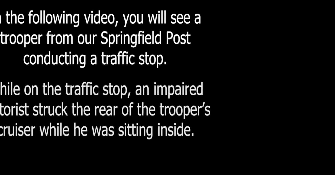 WATCH: OVI driver slams into back of trooper’s cruiser in Springfield ...