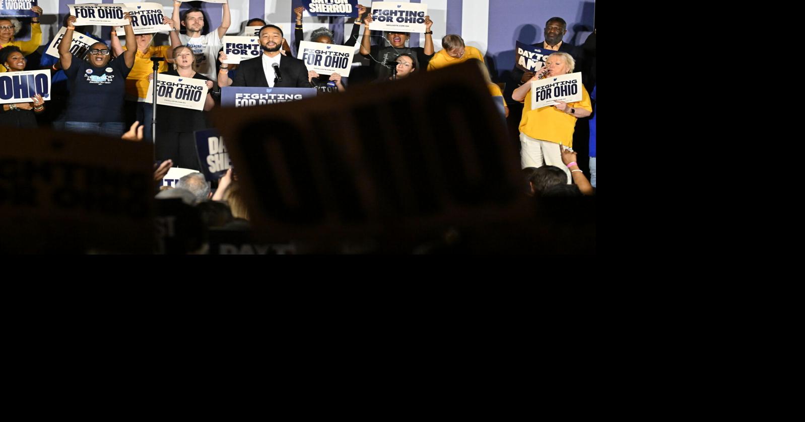 PHOTOS: Sherrod Brown, Amy Acton rally with John Legend in Dayton ...