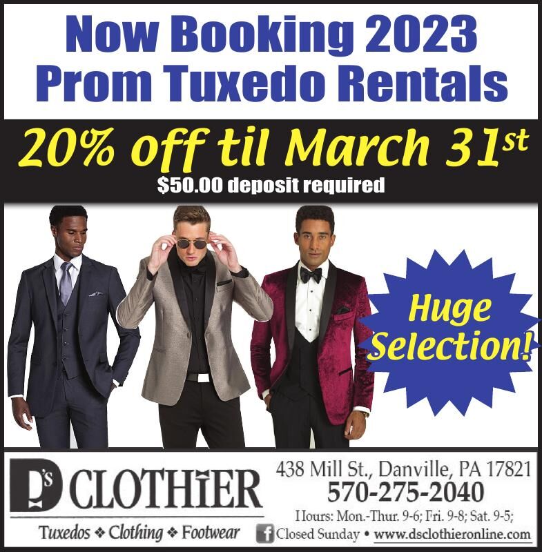 Now Booking 2023 Prom Tuxedo Rentals