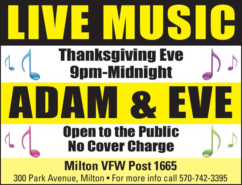 LIVE MUSIC Thanksgiving Eve