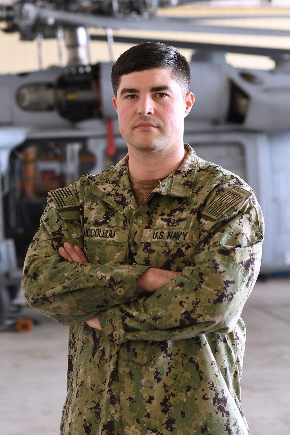 Mount Carmel native serves with U.S. Navy helicopter squadron in