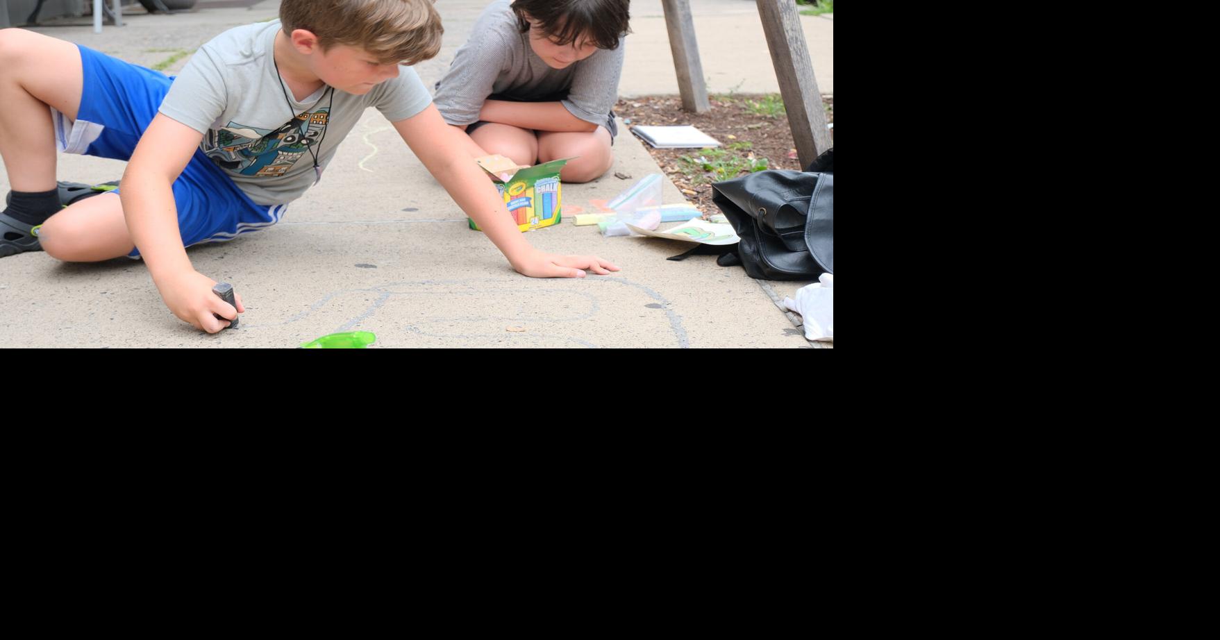 Chalk art decorates downtown Lewisburg Local News