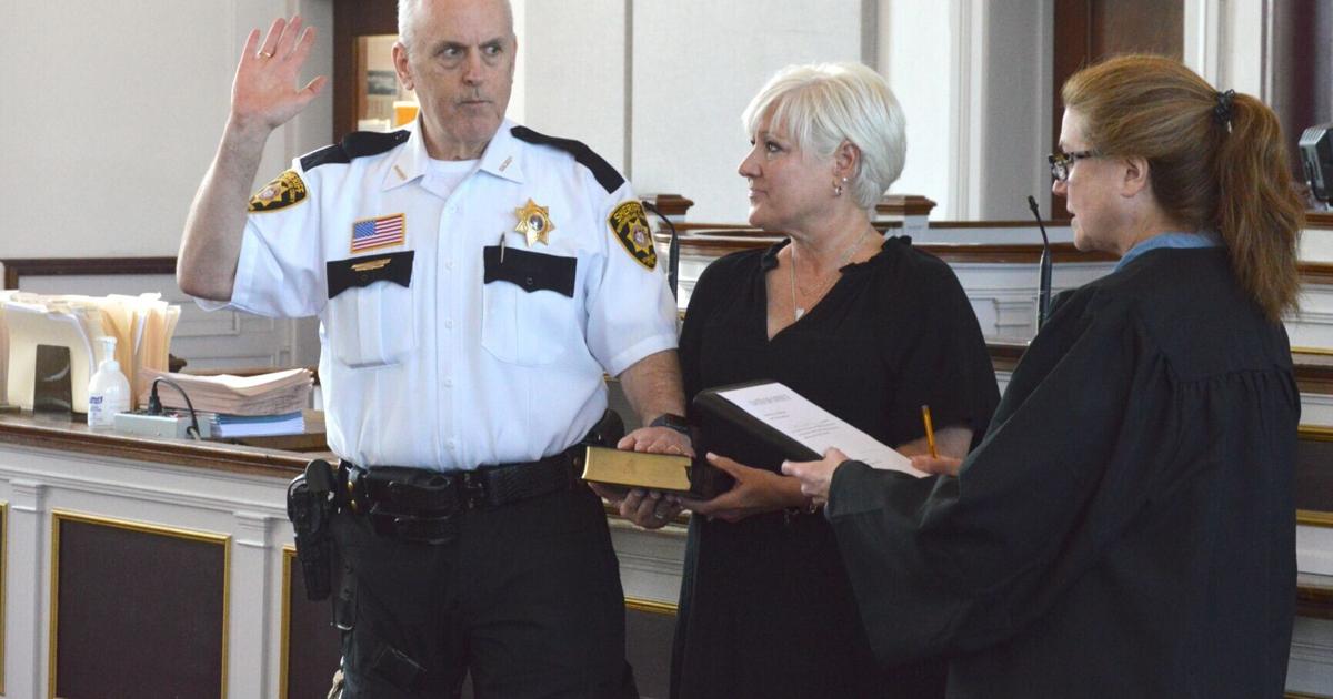 Cooke sworn in as Northumberland County sheriff | Police | standard ...