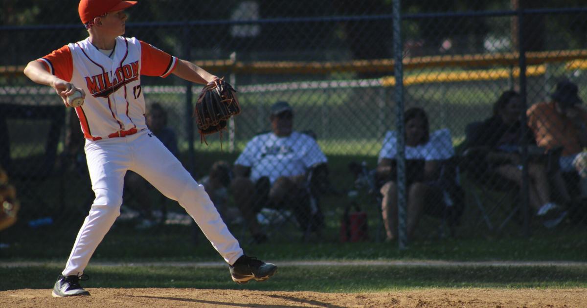 Early offense, strong pitching and defense help Milton to run rule win