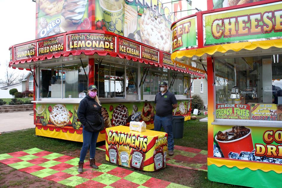 Carnival food vendor sets up driveup service Local News standard