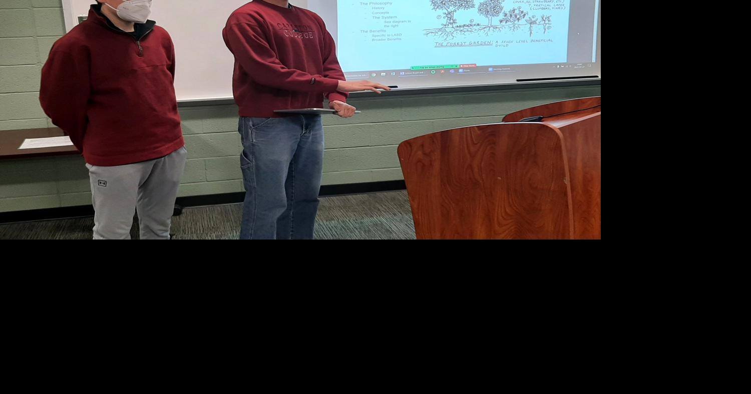 Lewisburg students propose 'food forest' Local News standard