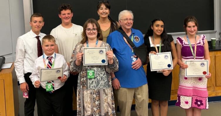 Young scientists earn statewide honors
