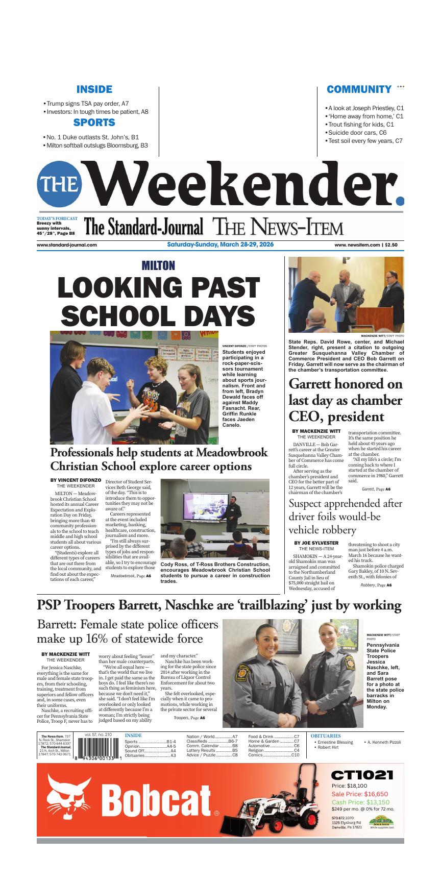 Page A1 | e-Edition | standard-journal.com