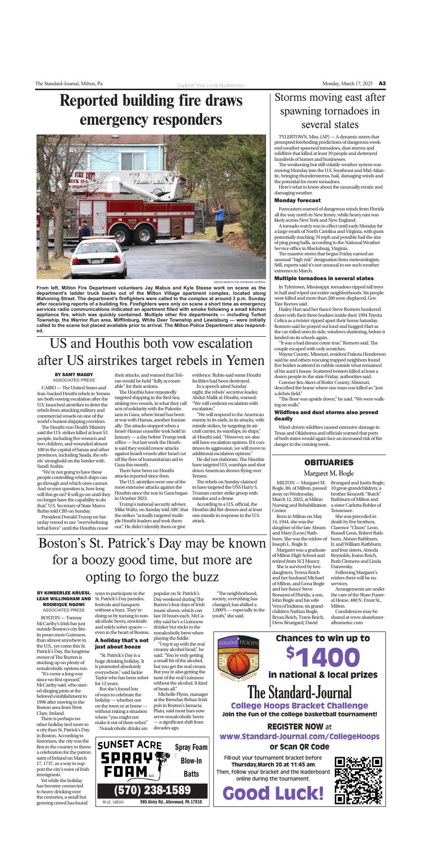 Page A3 | e-Edition | standard-journal.com