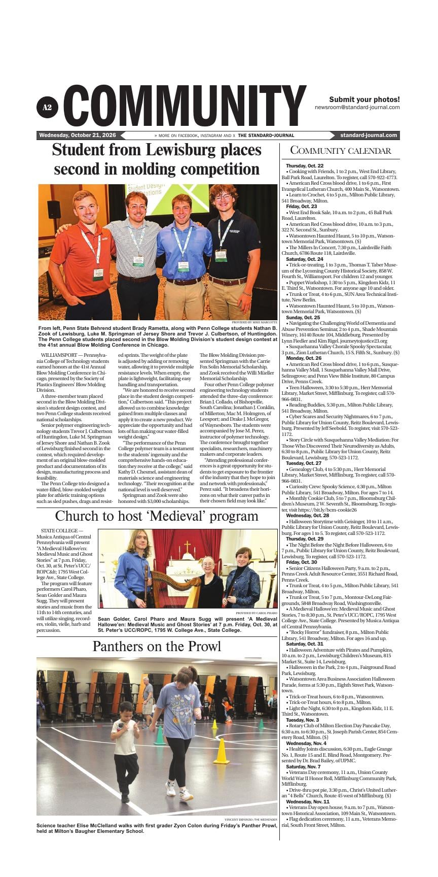 Chicago Journal Page A1 | e-Edition | standard-journal.com