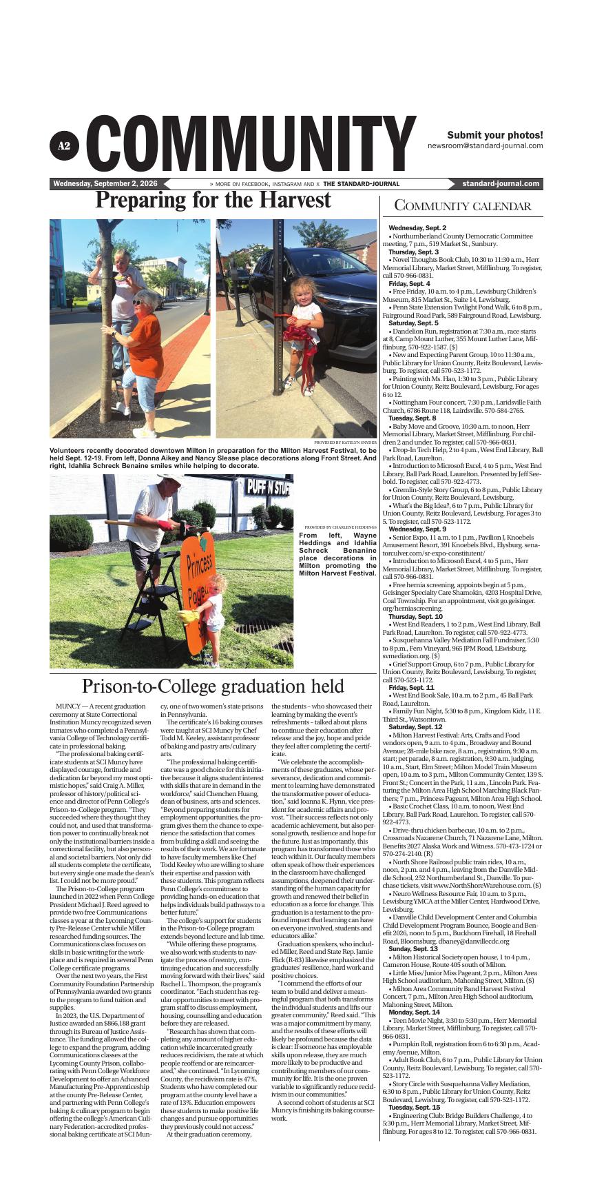 Page A1 | e-Edition | standard-journal.com