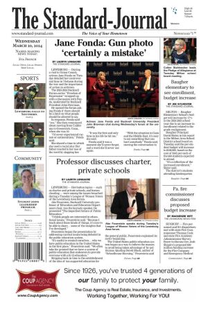 Page A1 | E-Edition | Standard-journal.com