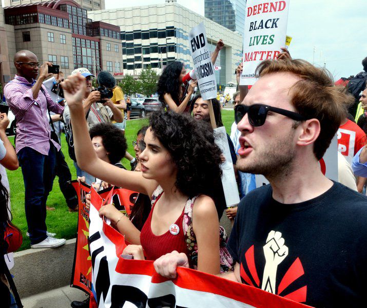 Â Protests remain largely peaceful