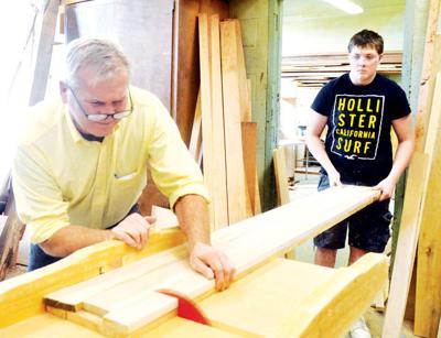 Donations help Edgewood High School's woodworking class keep building