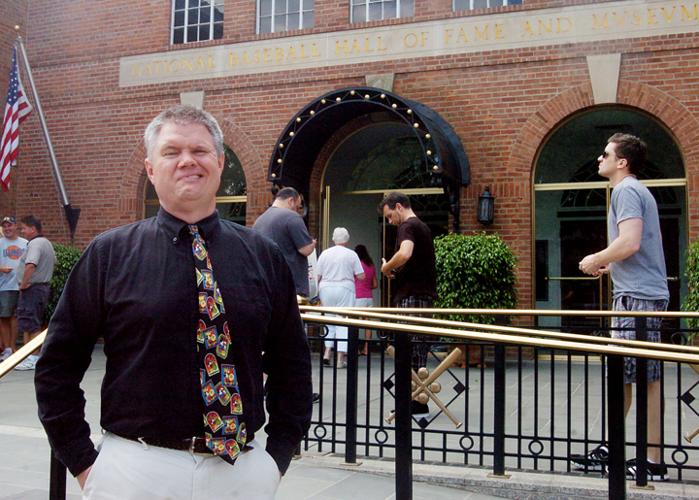 National Baseball Hall of Fame and Museum Entrance Editorial