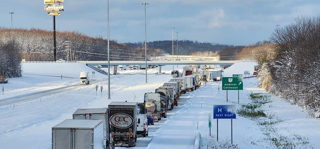 SNOW! Ashtabula County Slammed By Early Snow Storm | Local News ...