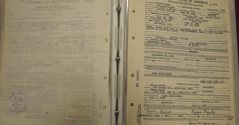 Newly preserved immigration records are a symbol of American history ...