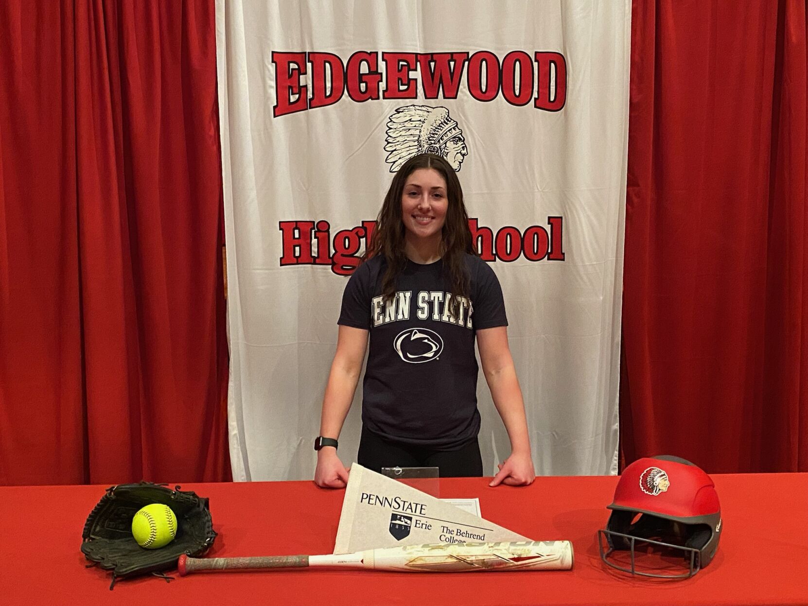 Ezzone picks PSU Behrend for school softball Sports