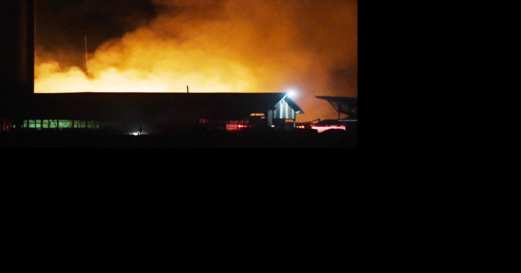 Firefighters battle huge barn fire in Dorset Township News