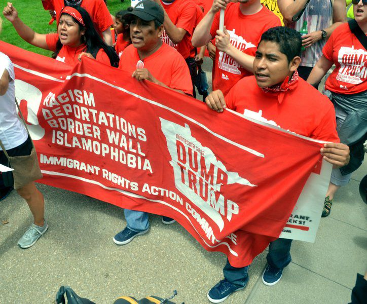 Â Protests remain largely peaceful