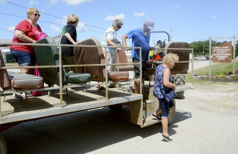 Sunny weather draws visitors to Ashtabula County Fair
