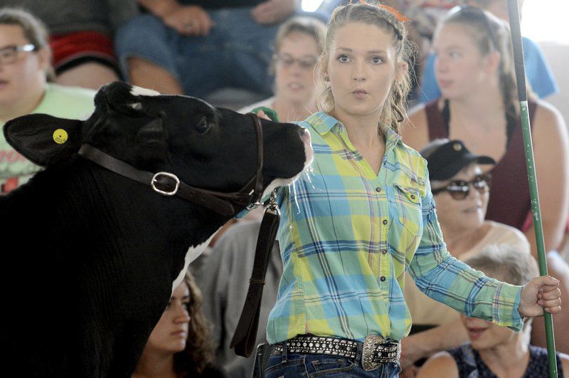 Hot and rainy, of course, on the first day of the Ashtabula County Fair