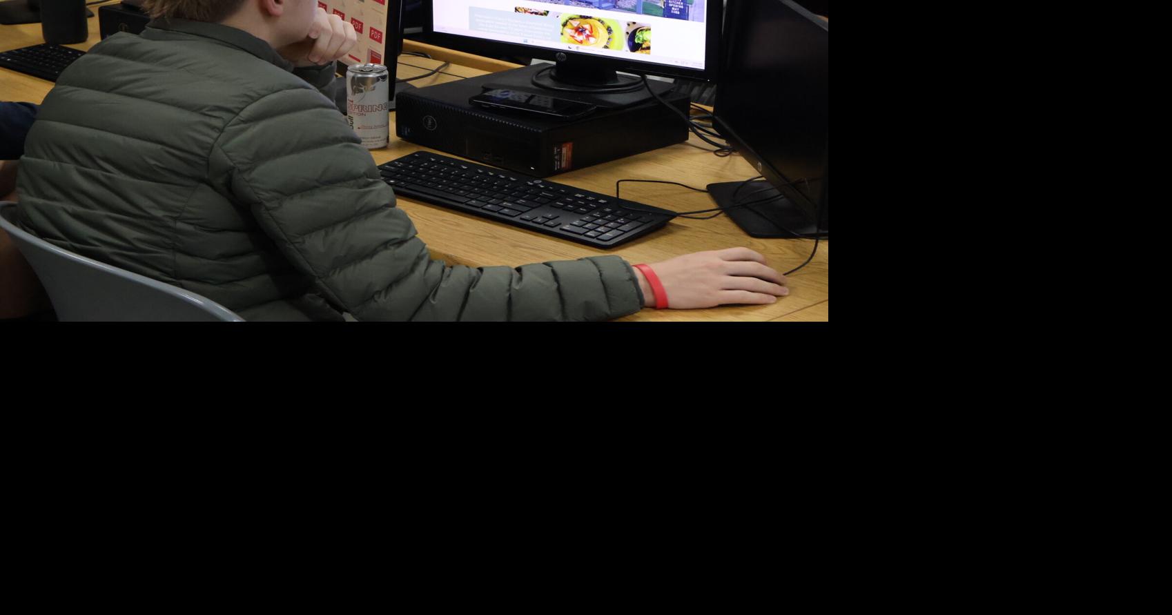 Geneva students working with local businesses, …