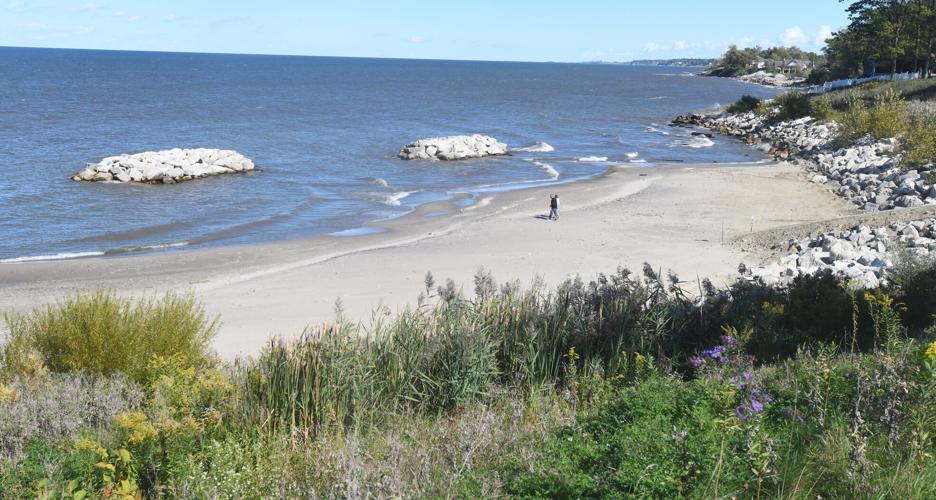 Village celebrates completion of beach project | News | starbeacon.com