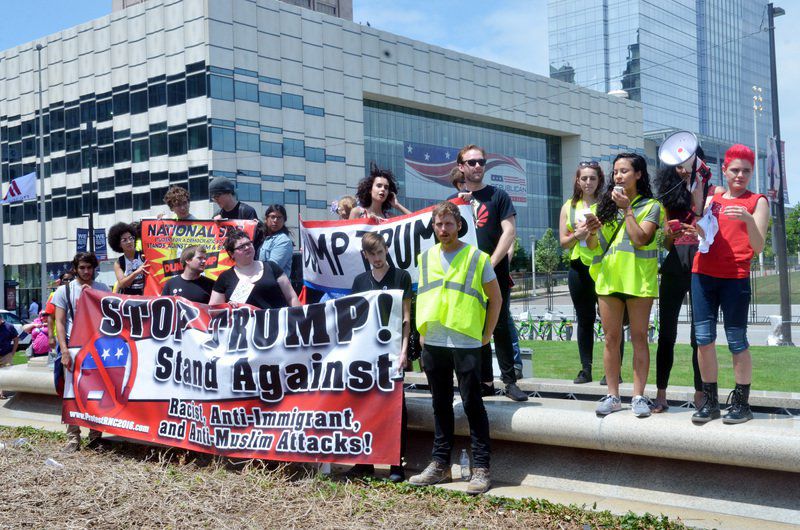 Â Protests remain largely peaceful