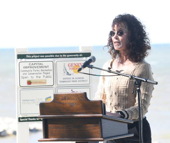 Village celebrates completion of beach project | News | starbeacon.com