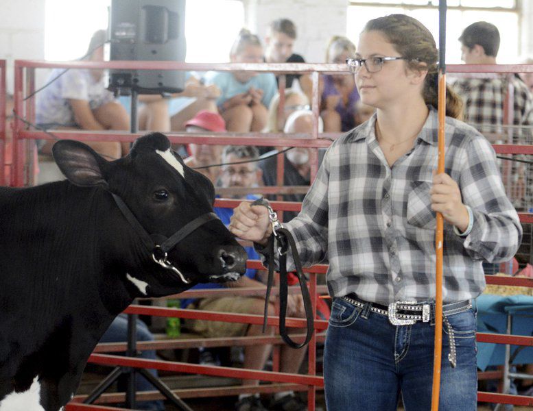 Hot and rainy, of course, on the first day of the Ashtabula County Fair