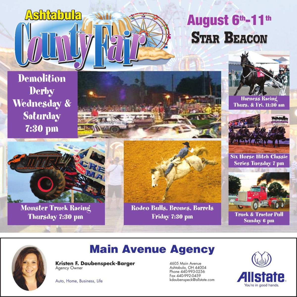 ASHTABULA COUNTY FAIR 2019 Special Sections