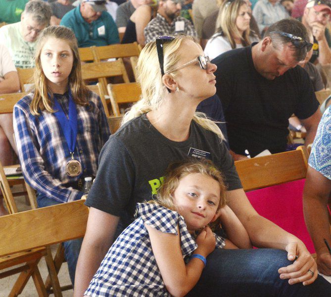 Hundreds of 4-Hers participate in the Ashtabula County Fair Market Animal Sale