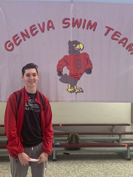 Geneva's Collins sets school mark in first high school meet