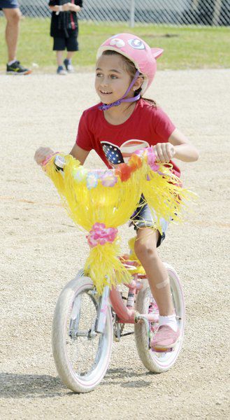 Hot and rainy, of course, on the first day of the Ashtabula County Fair