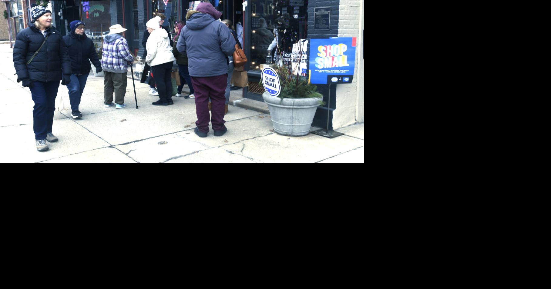 Small businesses appreciate customers on special day