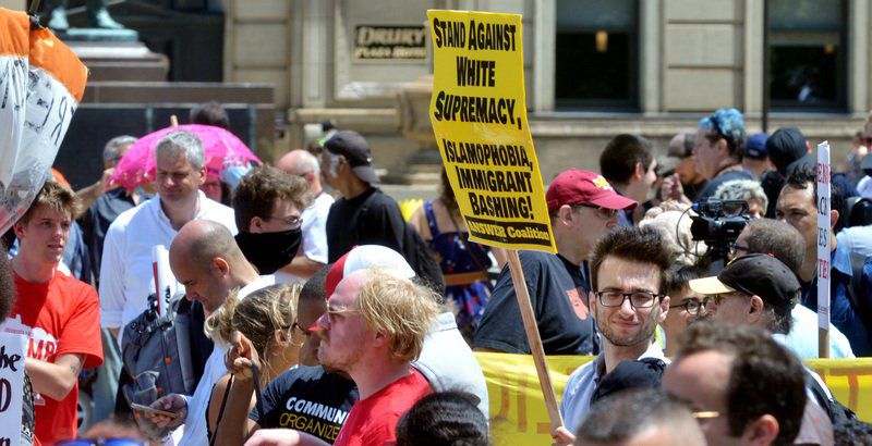 Â Protests remain largely peaceful