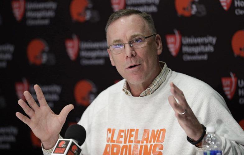 Under wraps: Browns' GM Dorsey keeping draft plans quiet, Sports