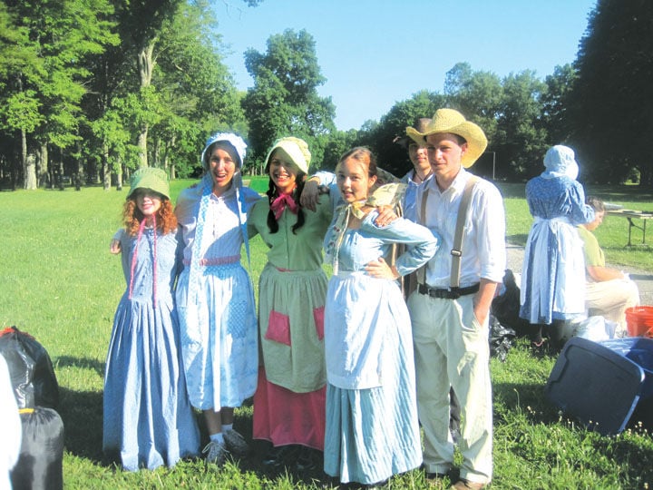 Local youth participate in 20-mile Mormon pioneer trek